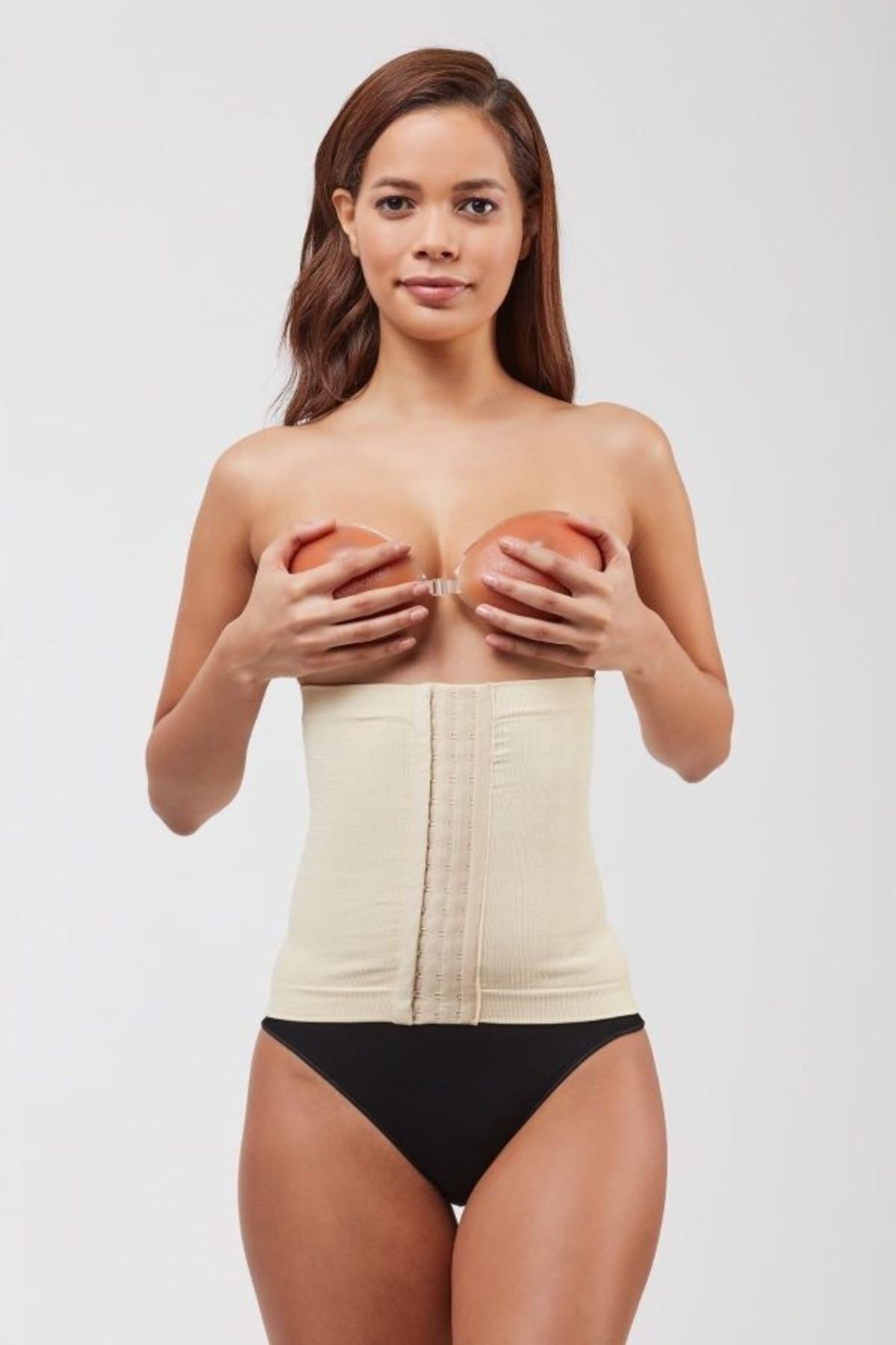 Korse Dogum Sonrası Vucut Sekıl Ve Kademelı Agraflı Ic Gıyım Korsesı