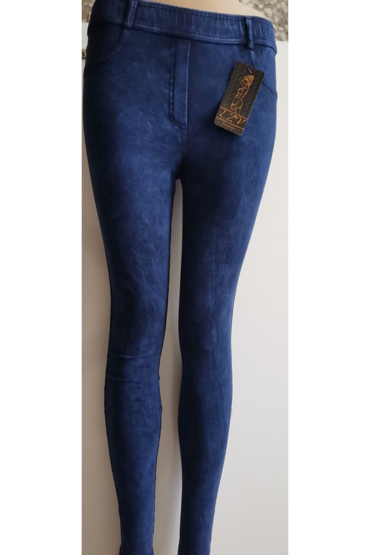 Kadın Tayt,batikli , Yüksek Bel