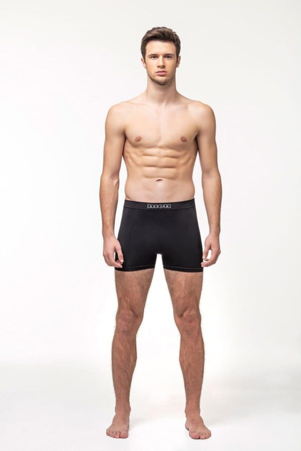 Erkek Dikişşiz Boxer Karışık Renk Pakete 10 Adet - Görsel 4