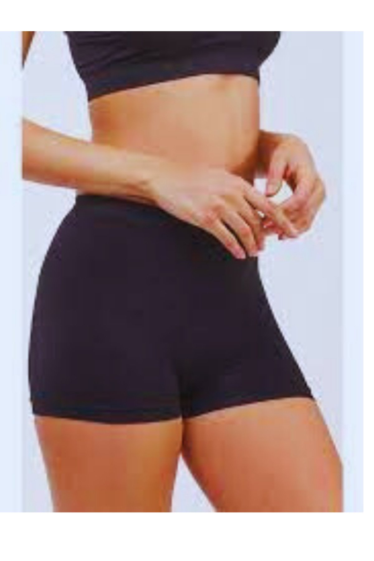 Kadın Boxer, Düz Boxer ,siyah,
