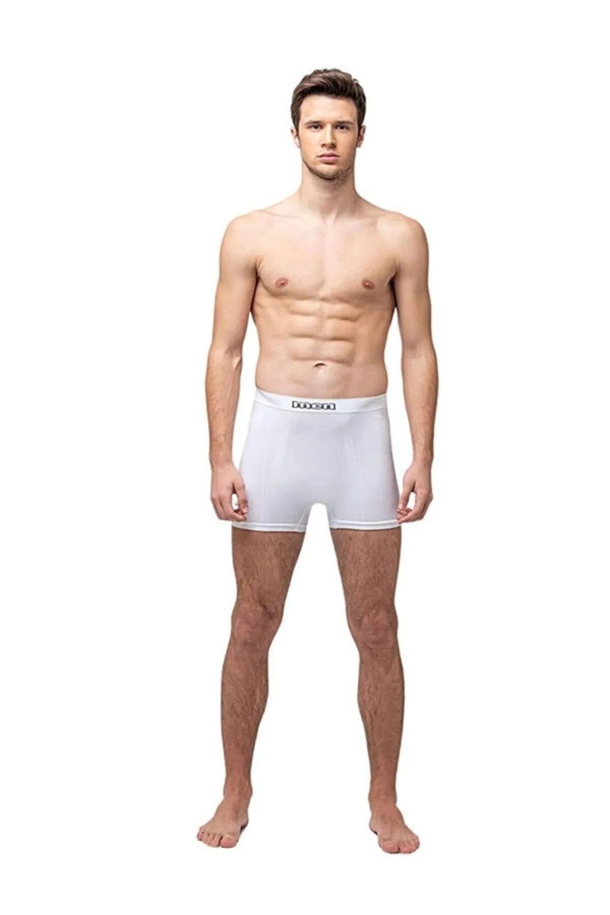 Erkek Dikişşiz Boxer Karışık Renk Pakete 10 Adet - Görsel 4