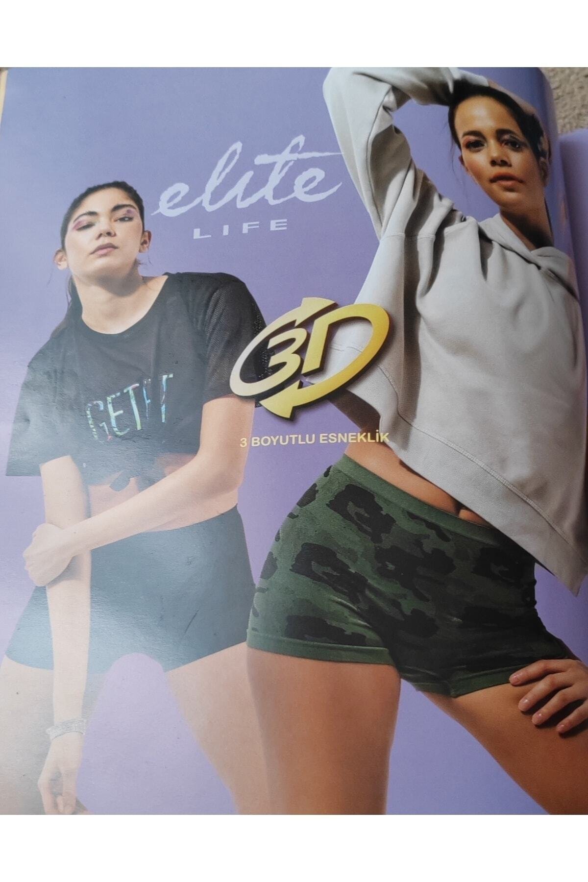 4 adet Kadın boxer renkli - Görsel 3