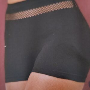 Kadın Boxer ,dikişsiz , Siyah