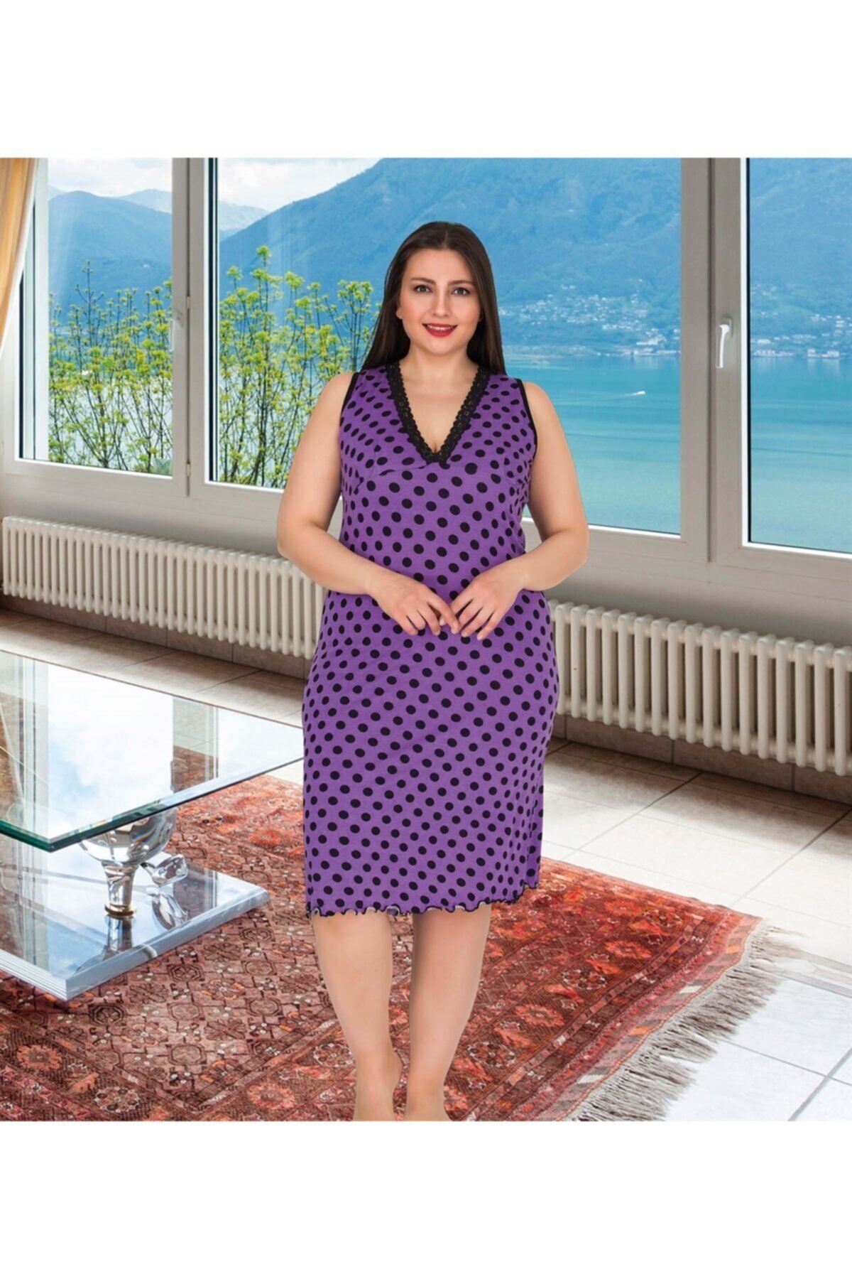 Kadın Tunik ,askılı ,midi Boy - Görsel 2