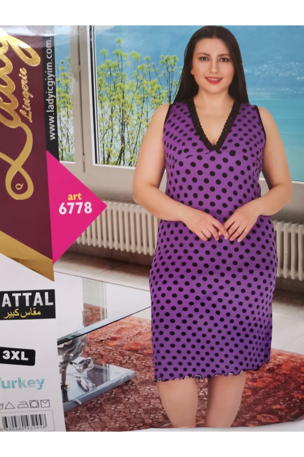 Kadın Tunik ,askılı ,midi Boy - Görsel 3