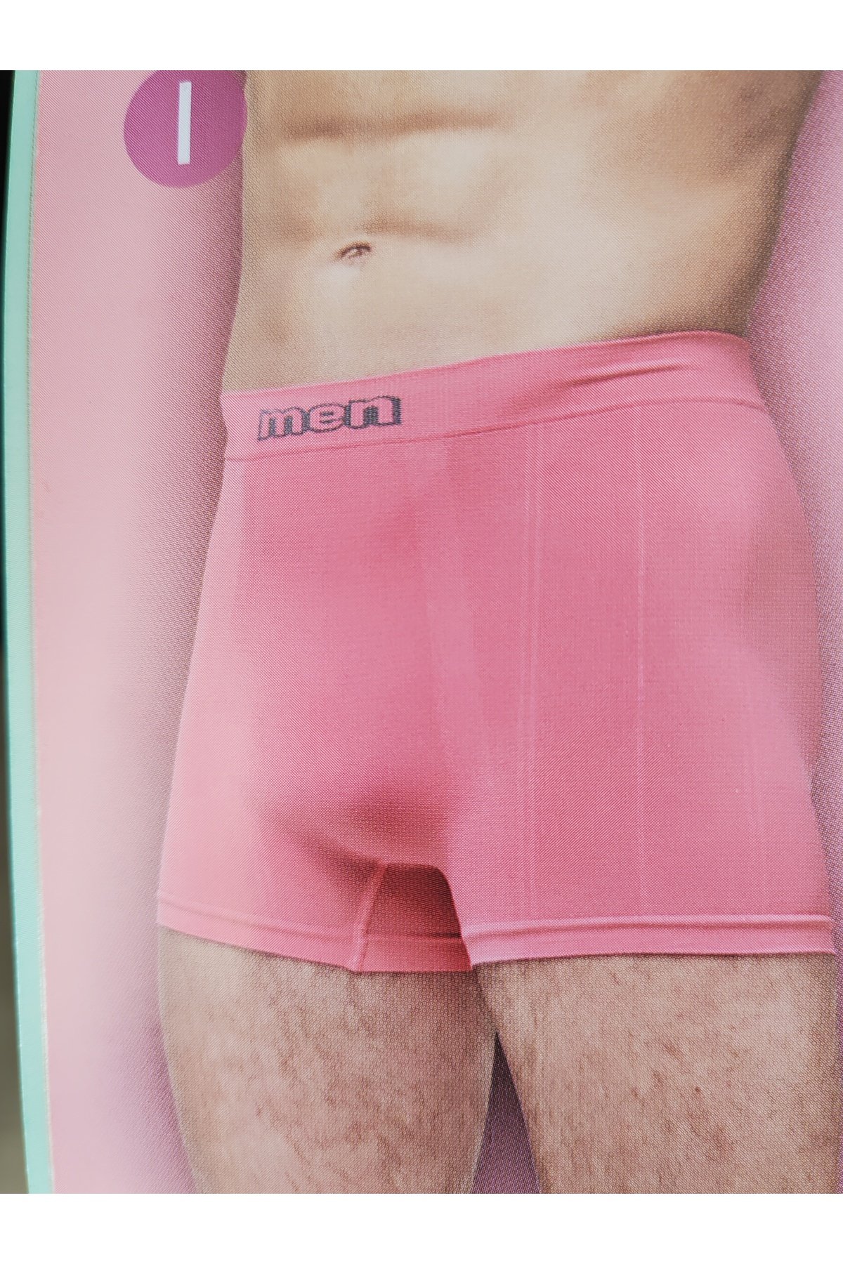 Erkek Dikişşiz Boxer Yesil