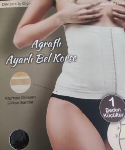 Agraflı Bel Korse