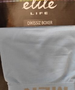 Erkek Boxer L-xl Elite Life Dikişsiz Lacivert (E 900)
