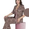 Çiçek Desenli Pijama Takımı